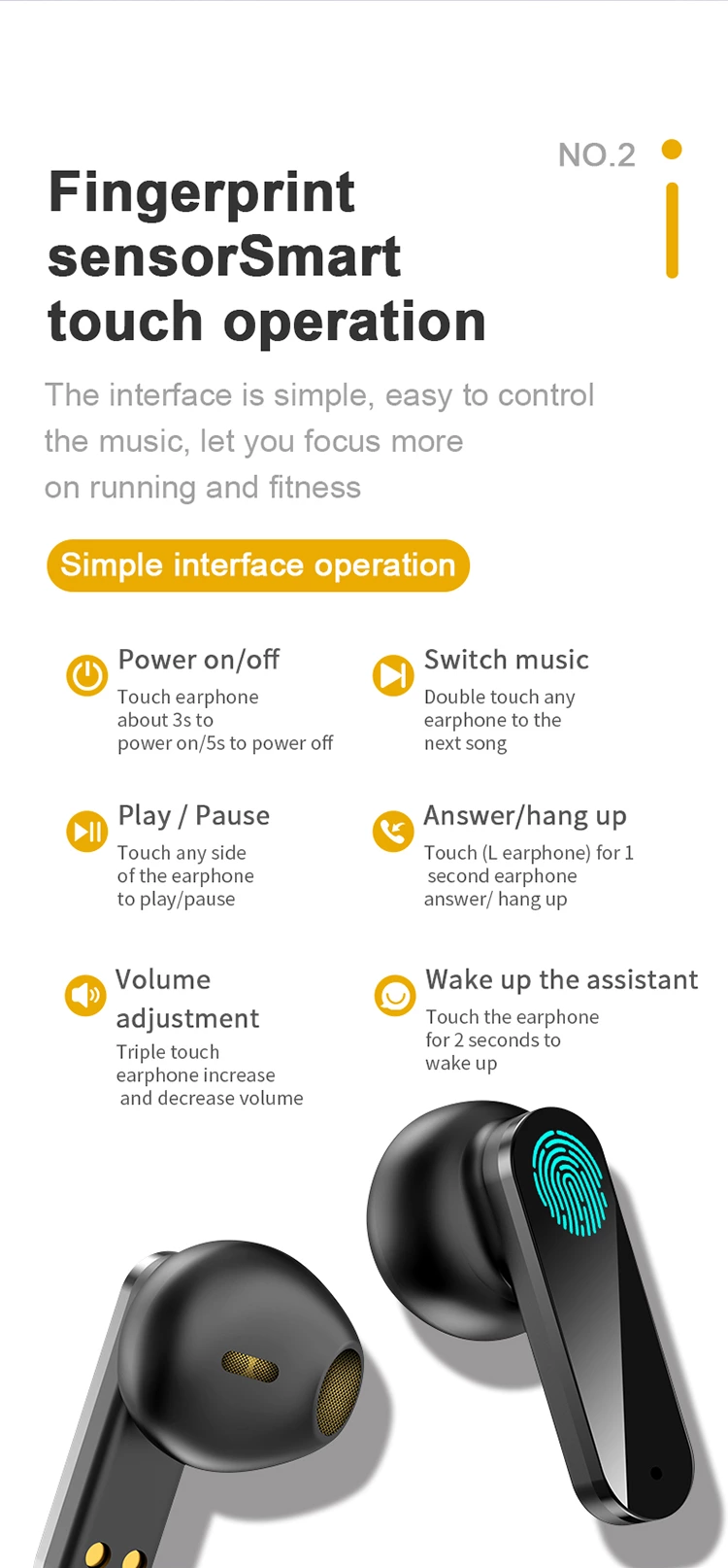 TWS Earbuds for Airpods IP Ipad TWS-J49