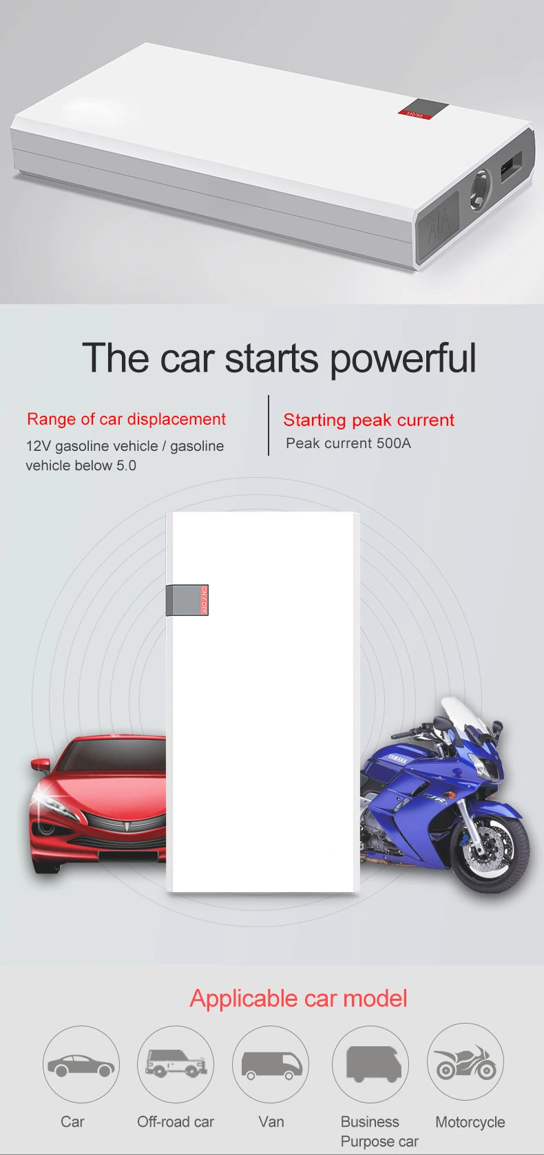 Car Jump Starter CJS-A13