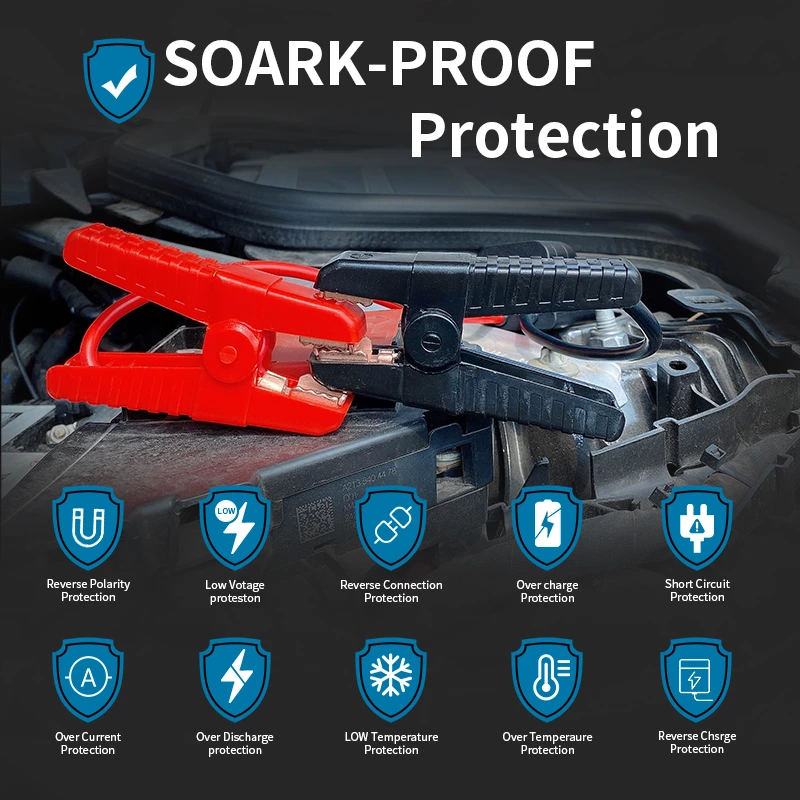 What should I do if the emergency jump starter of the car cannot be charged?