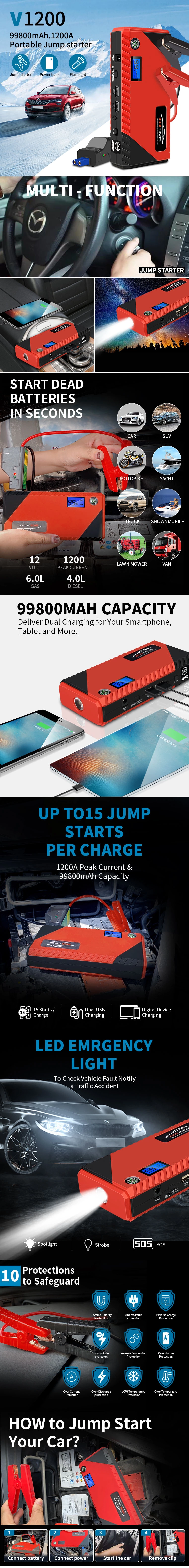 Car Jump Starter CJS-A31