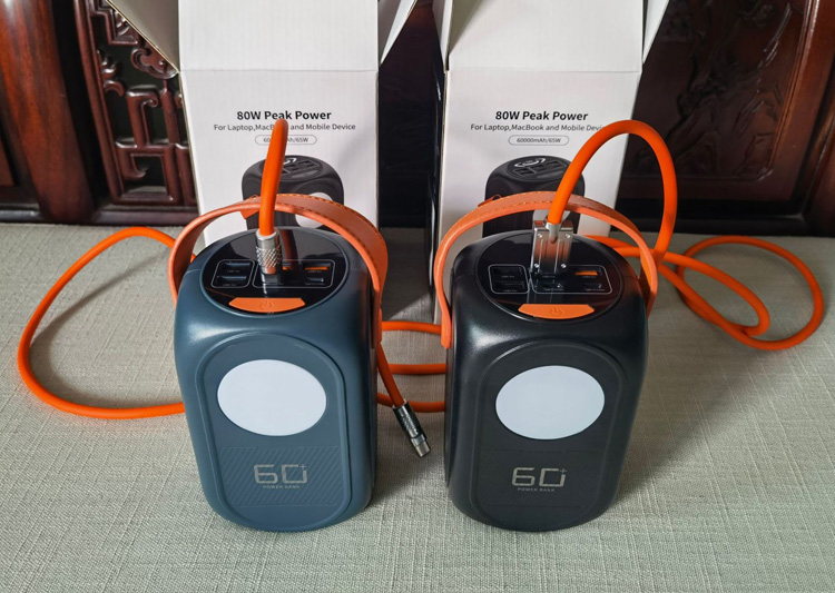80W 60000mah Portable Power Station for Outdoor and Indoor