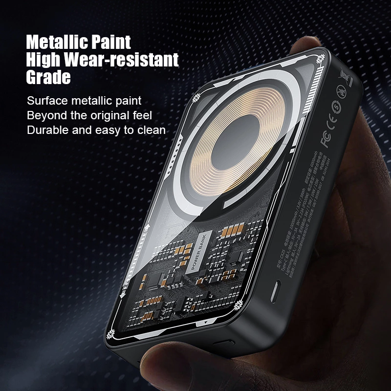 Transparent Power Bank PB-BP215