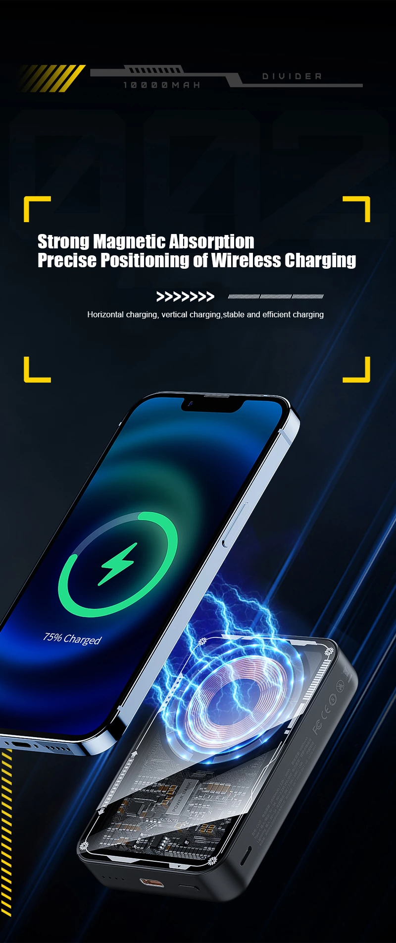 Transparent Power Bank PB-BP215