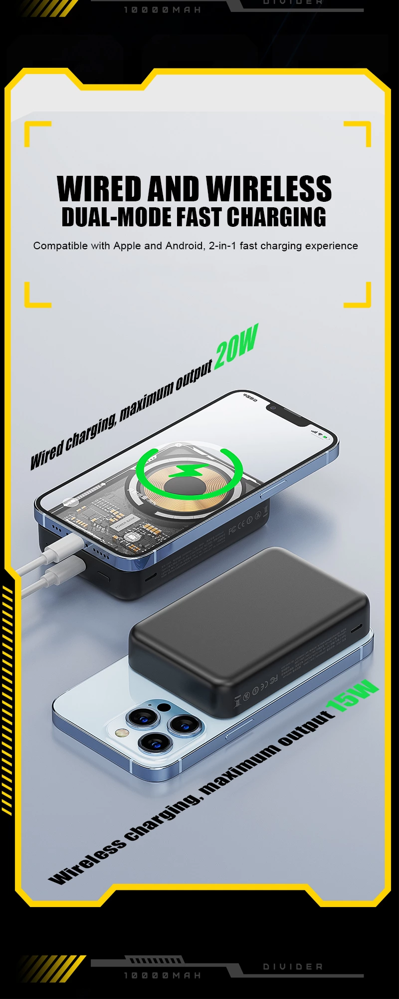 Transparent Power Bank PB-BP215