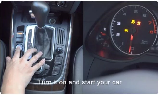 How to use the car emergency jump starter