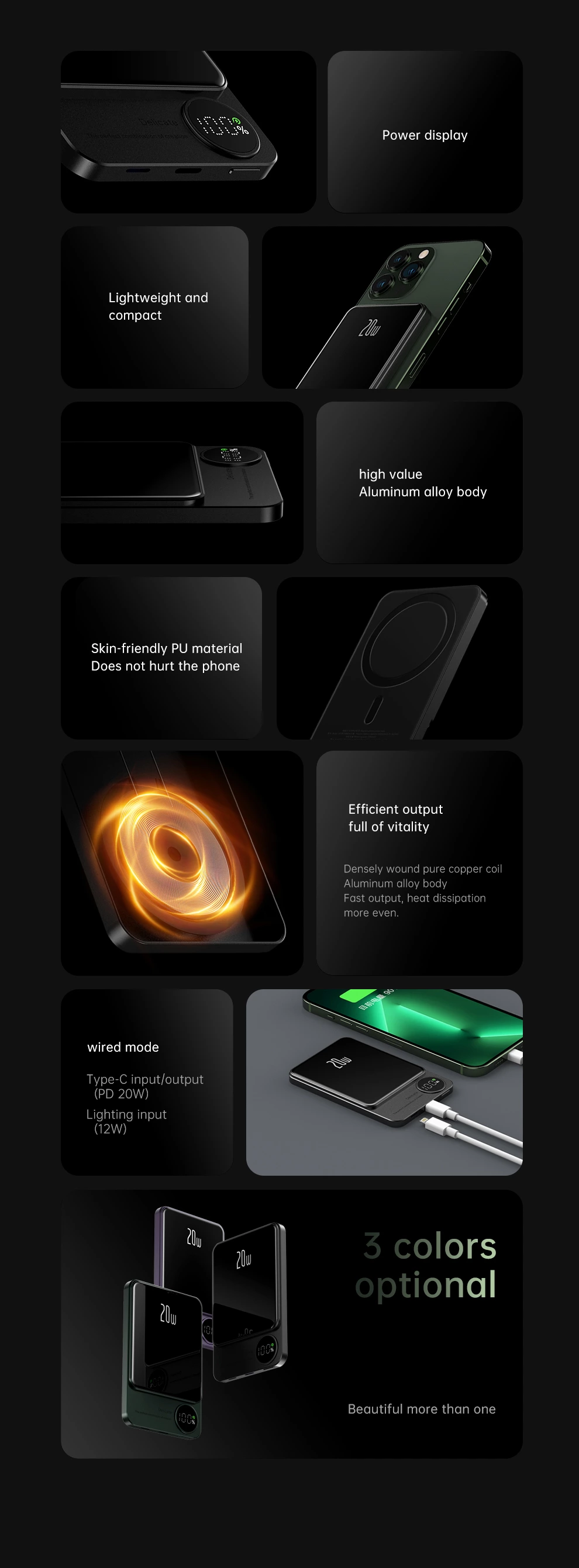 Magnetic Power Bank PB-BP217