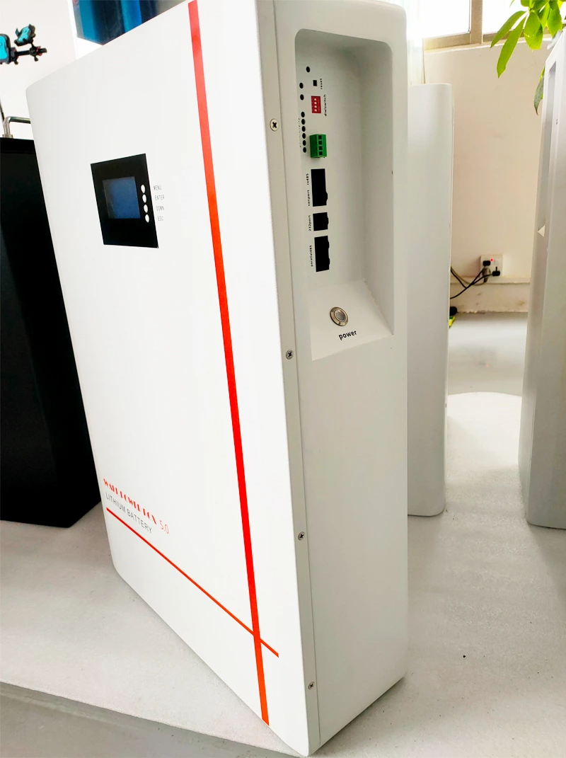 Wall-mounted Solar Energy Storage Battery 5kwh 51.2v LifePo4 Battery for Solar Energy System