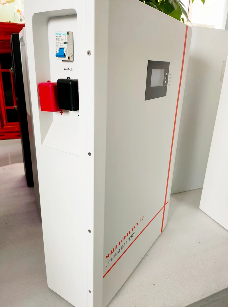 Wall-mounted Solar Energy Storage Battery 5kwh 51.2v LifePo4 Battery for Solar Energy System