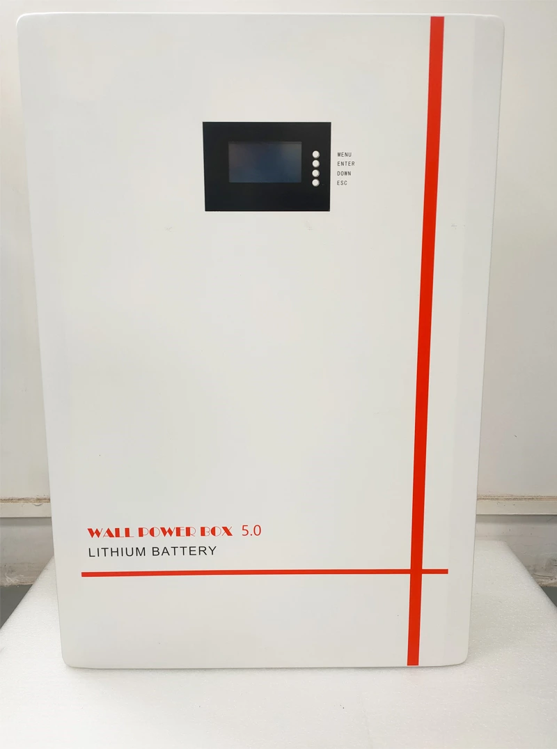 Wall-mounted Solar Energy Storage Battery 5kwh 51.2v LifePo4 Battery for Solar Energy System