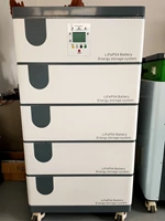 Stackable Battery High Voltage 51.2V Lifepo4 Battery 100ah Battery Cells for Home Energy Storage System