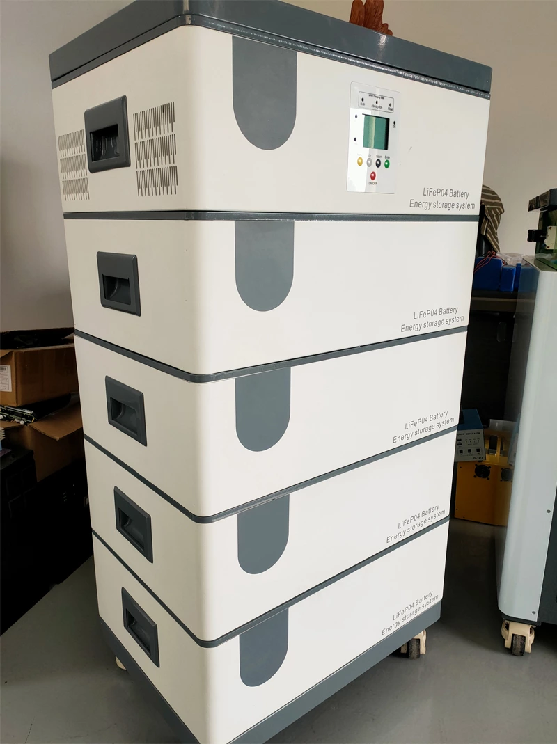 Stackable Battery High Voltage 51.2V Lifepo4 Battery 100ah Battery Cells for Home Energy Storage System