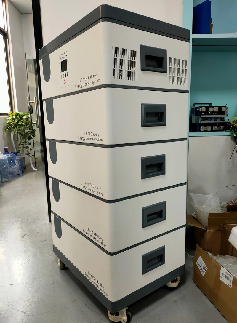 Stackable Battery High Voltage 51.2V Lifepo4 Battery 100ah Battery Cells for Home Energy Storage System