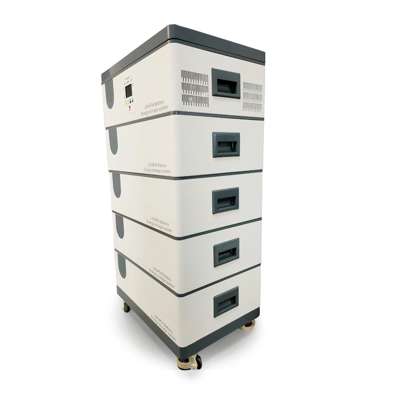 Stackable Battery High Voltage 51.2V Lifepo4 Battery 100ah Battery Cells for Home Energy Storage System