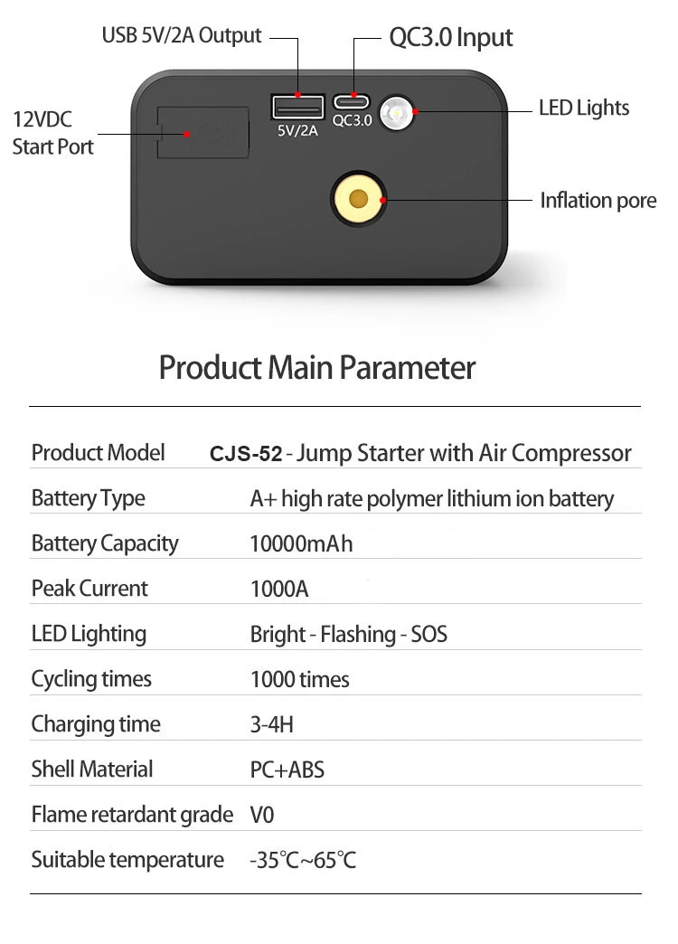 Car Jump Starter CJS-52