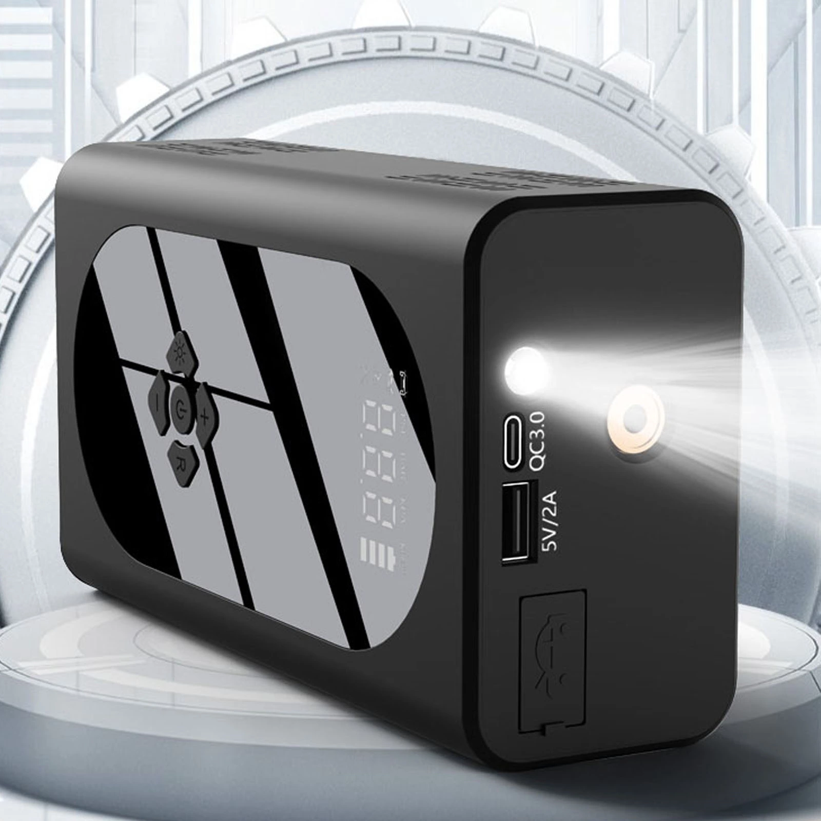 2023 New Design 4-IN-1 Multi-function Car Jump Starter