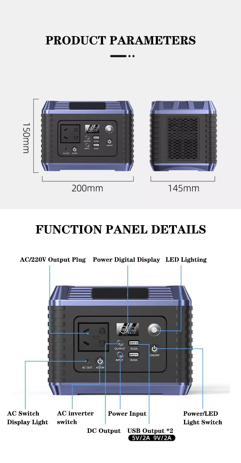 Hot Sale 300W Portable Power Station