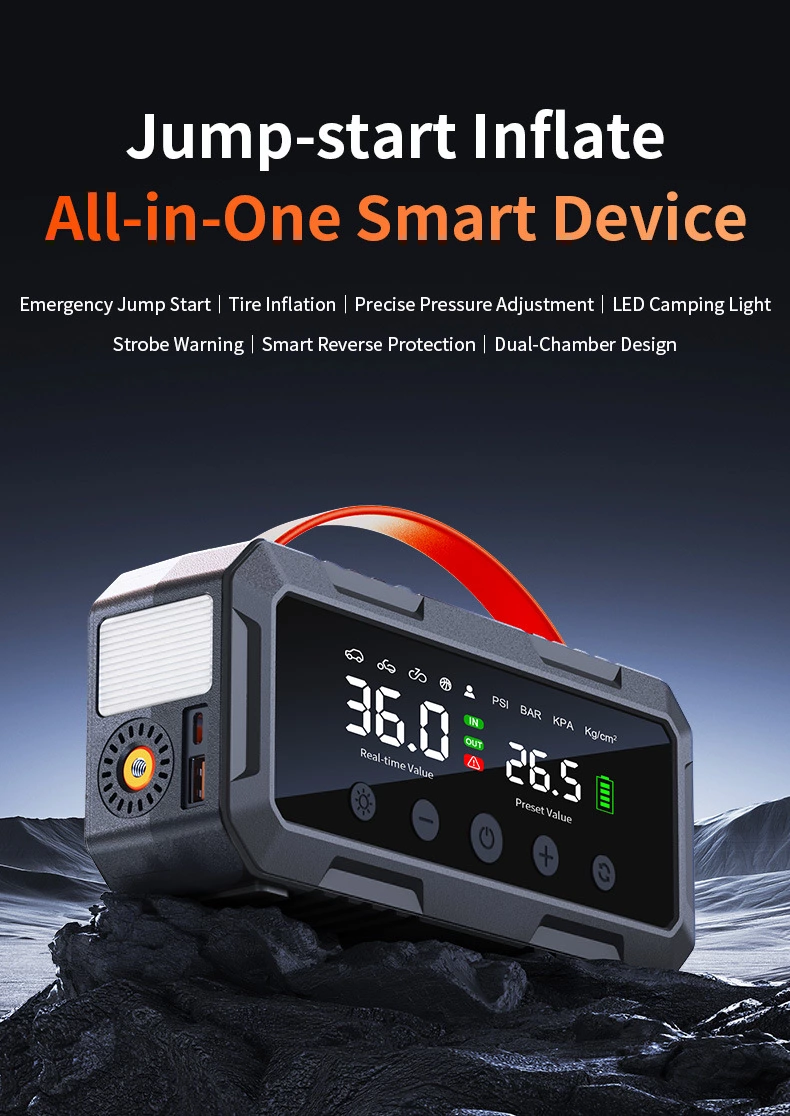 Jump Starter with Air Pump