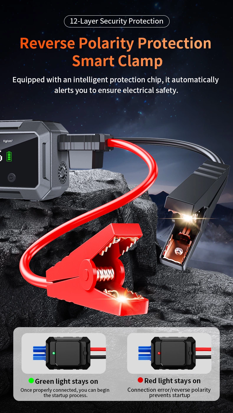 Jump Starter with Air Pump