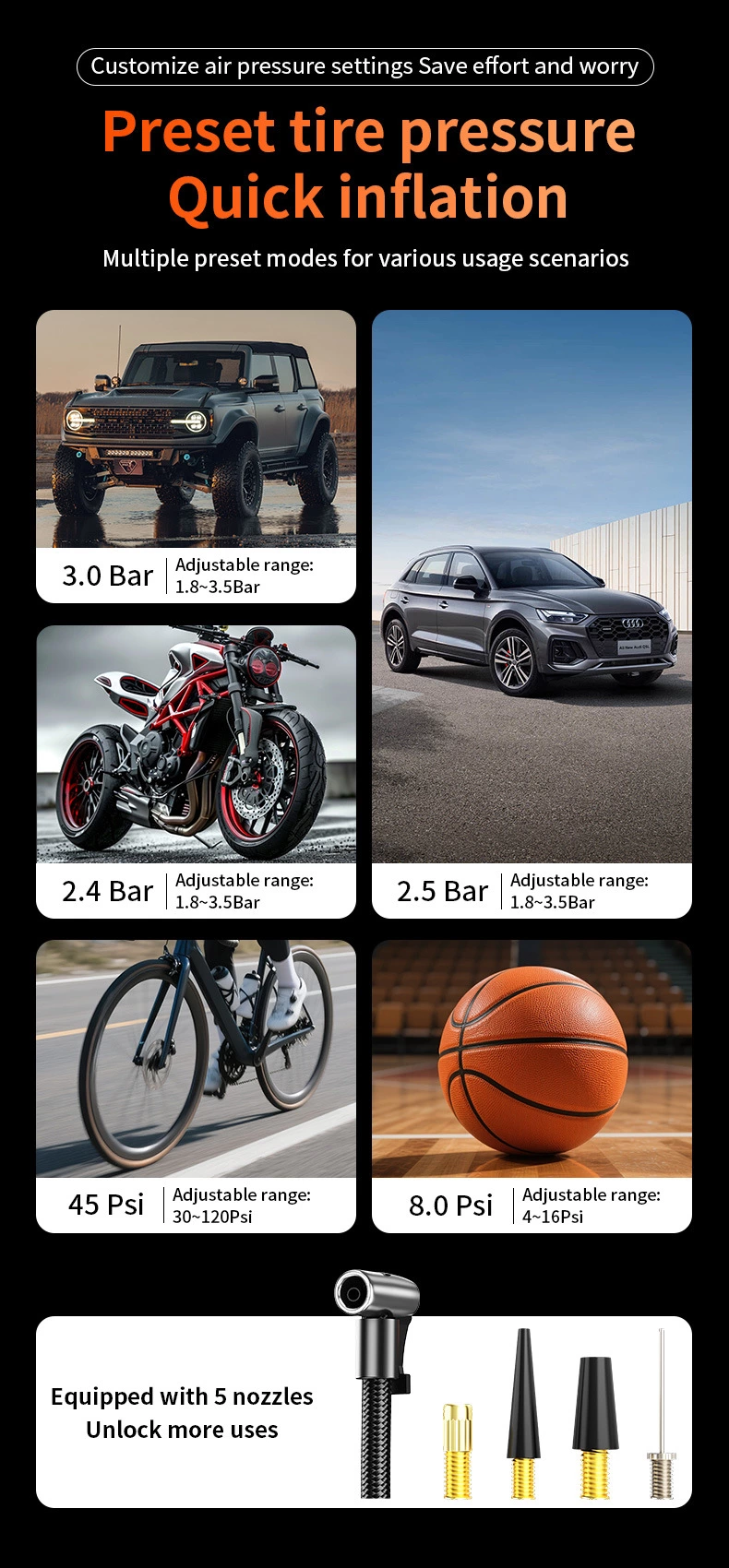 Jump Starter with Air Pump