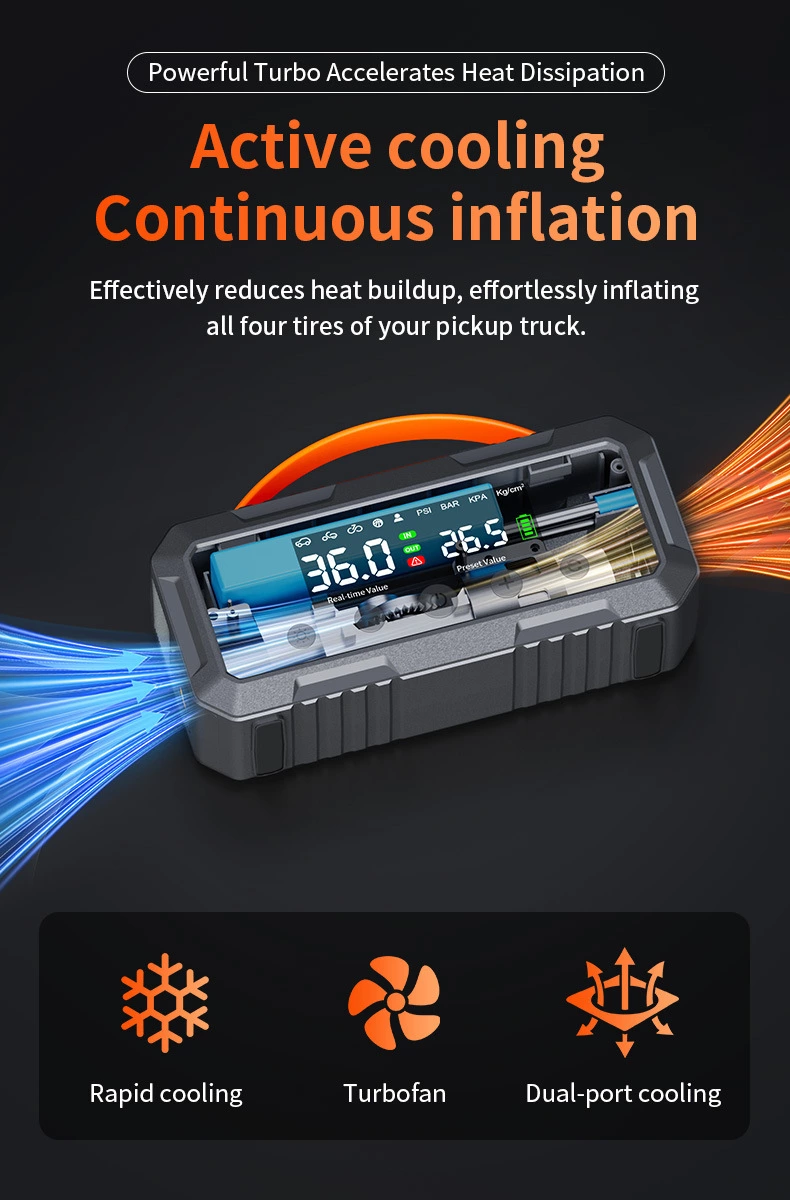 Jump Starter with Air Pump