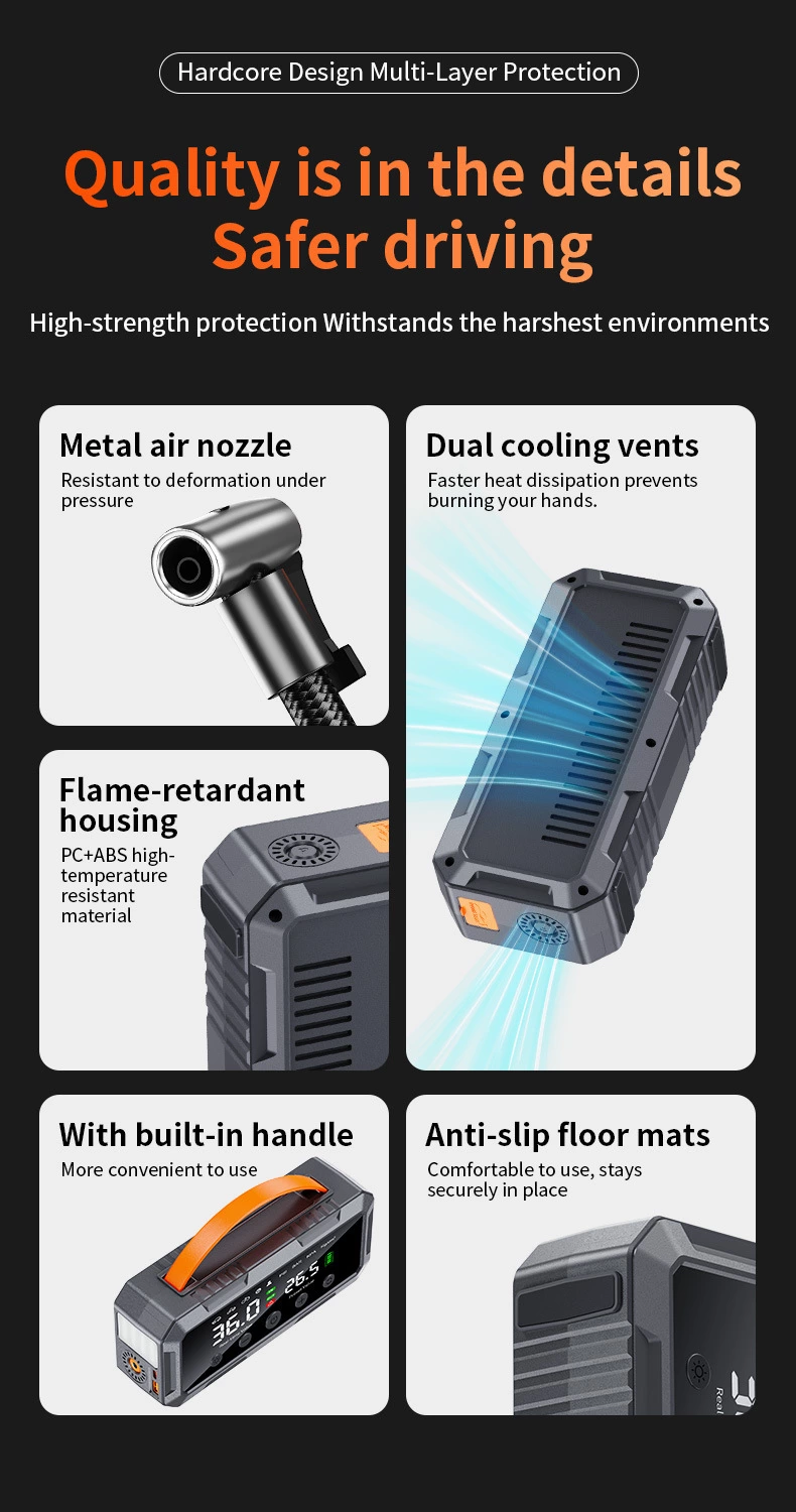 Jump Starter with Air Pump