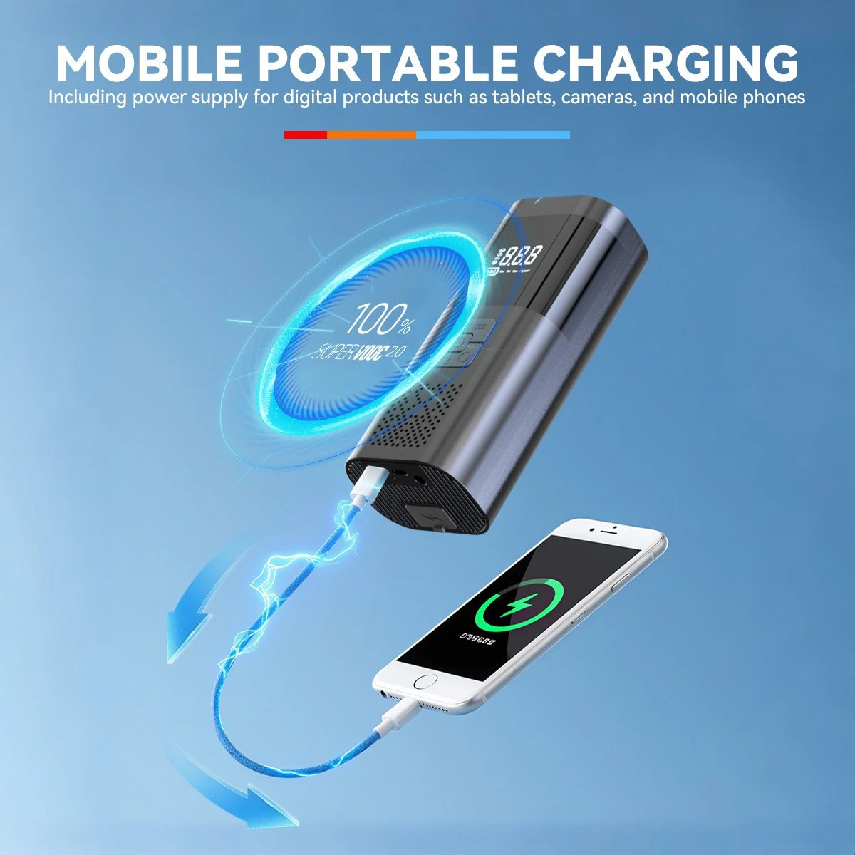 Car Air Pump Jump Starter