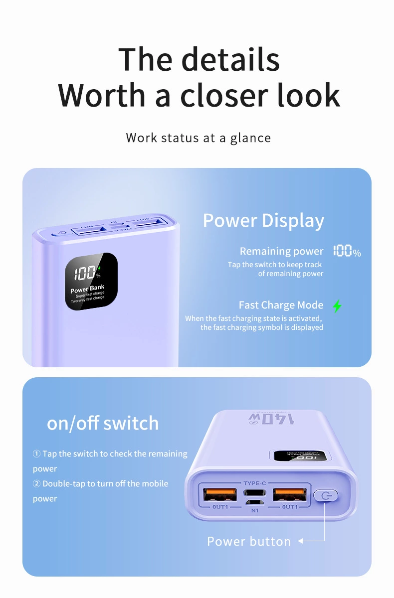 Fast Charge Power Bank