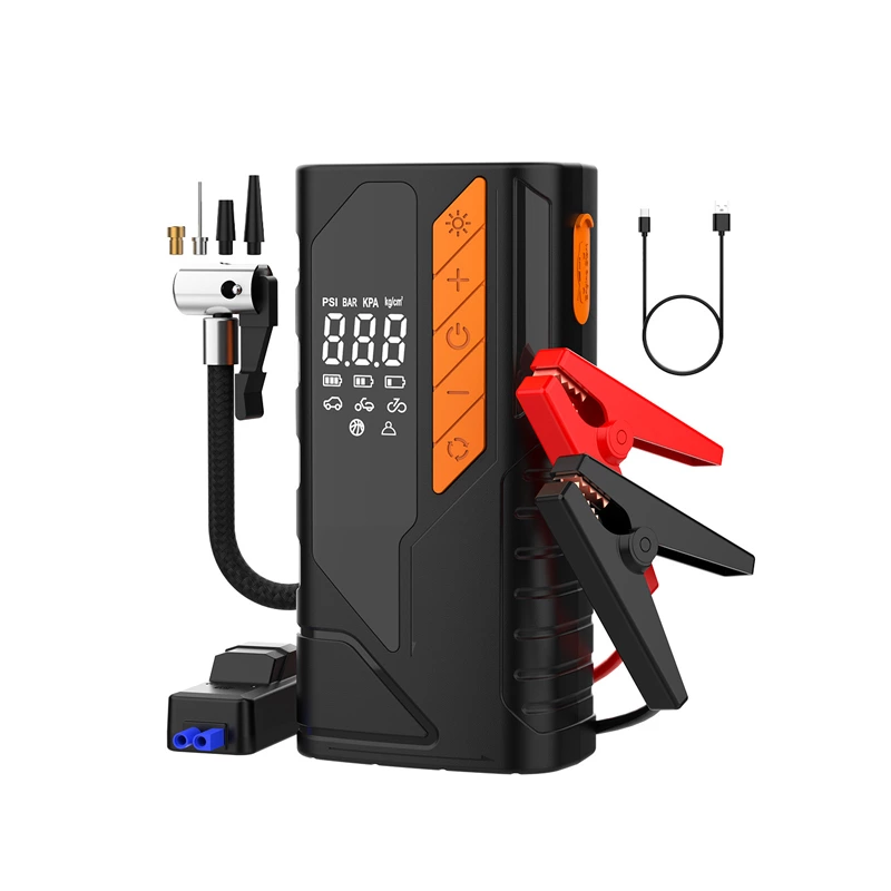 Car Jump Starter with Air Compressor