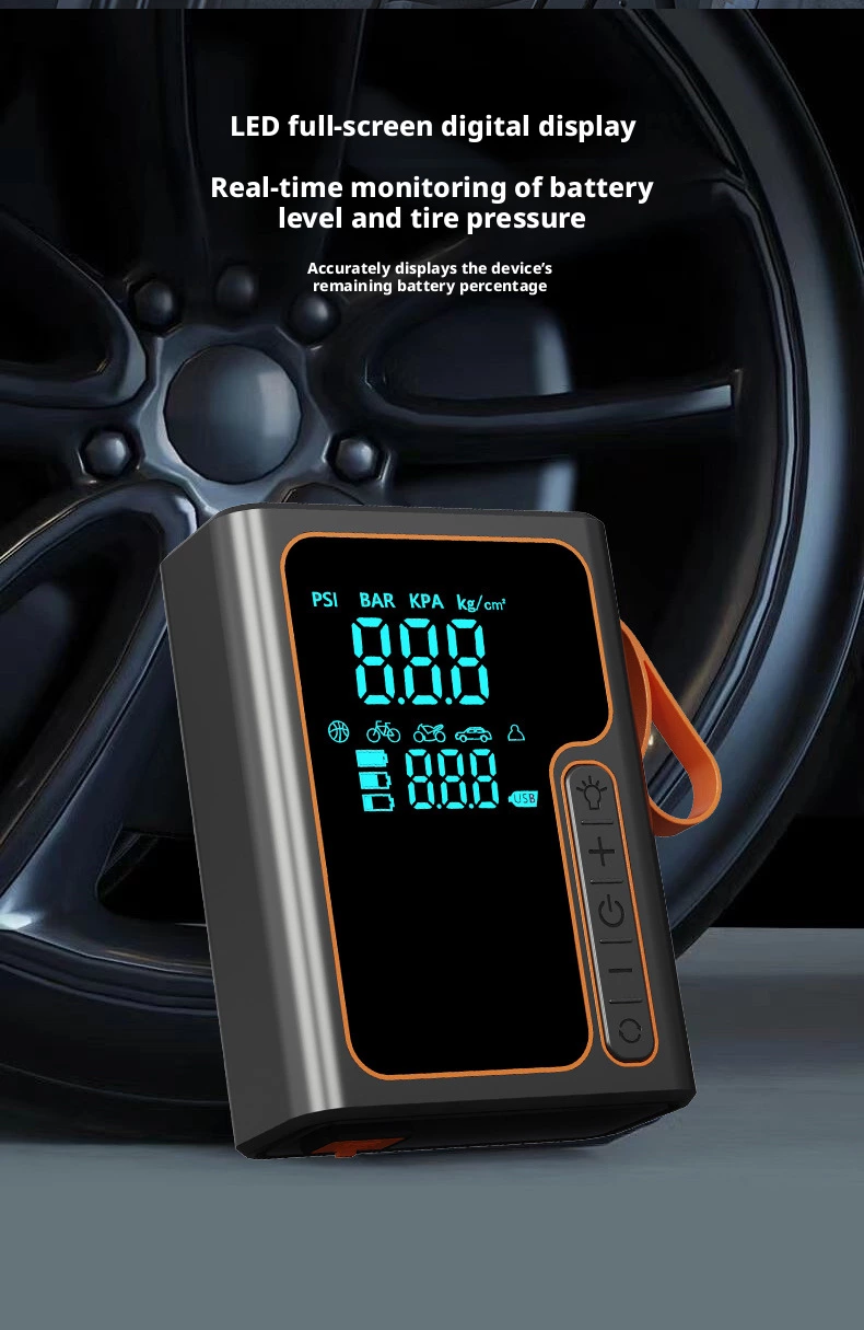 Car Jump Starter with Air Compressor