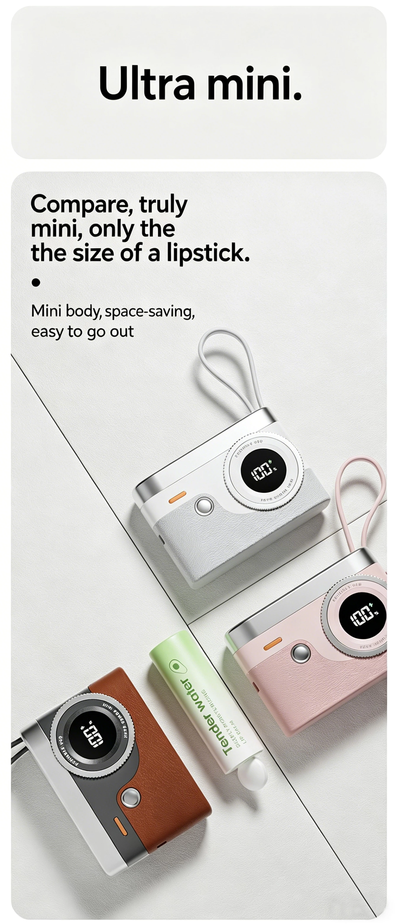 Retro Camera Power Bank PB-BP221