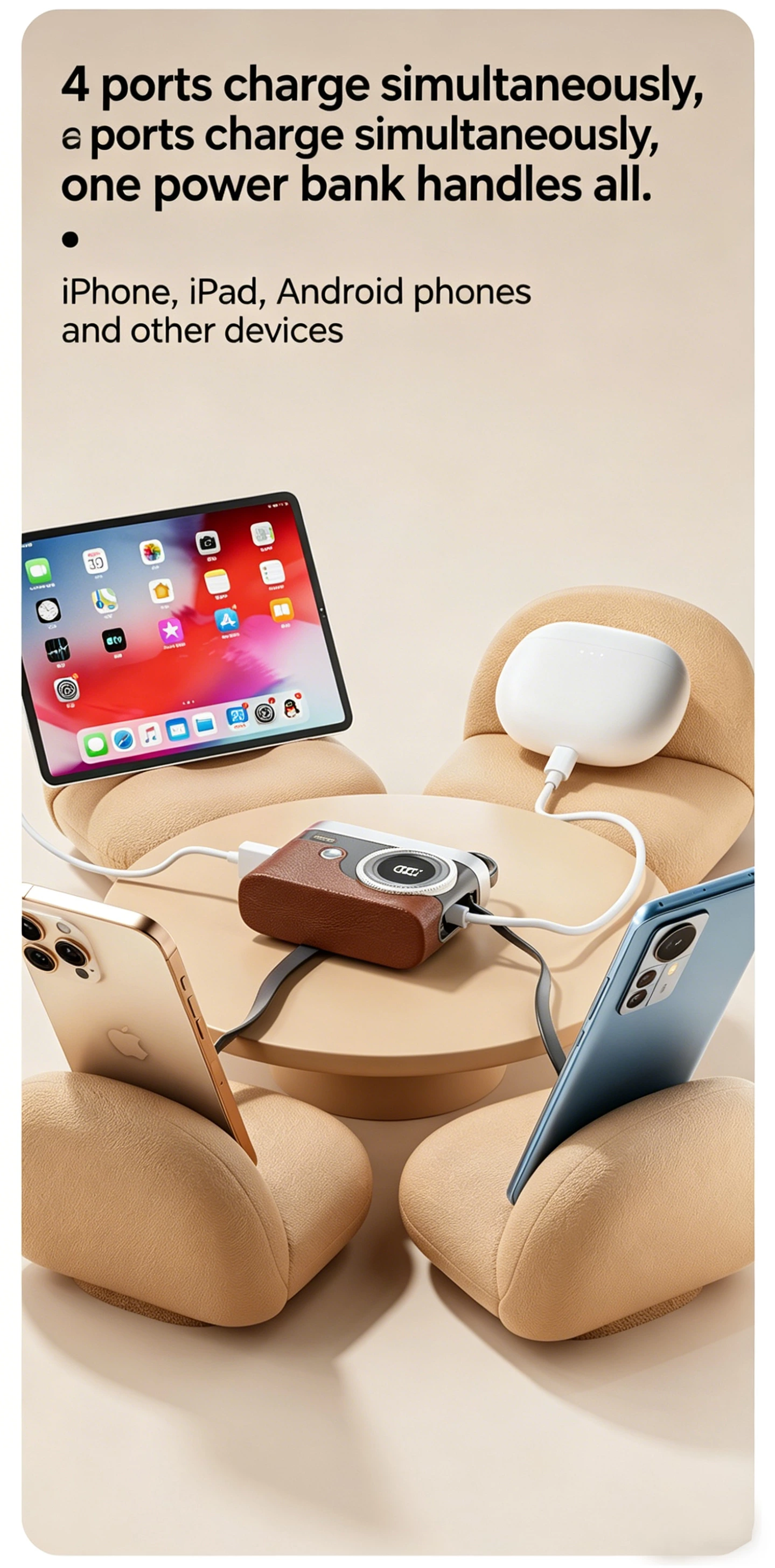 Retro Camera Power Bank PB-BP221