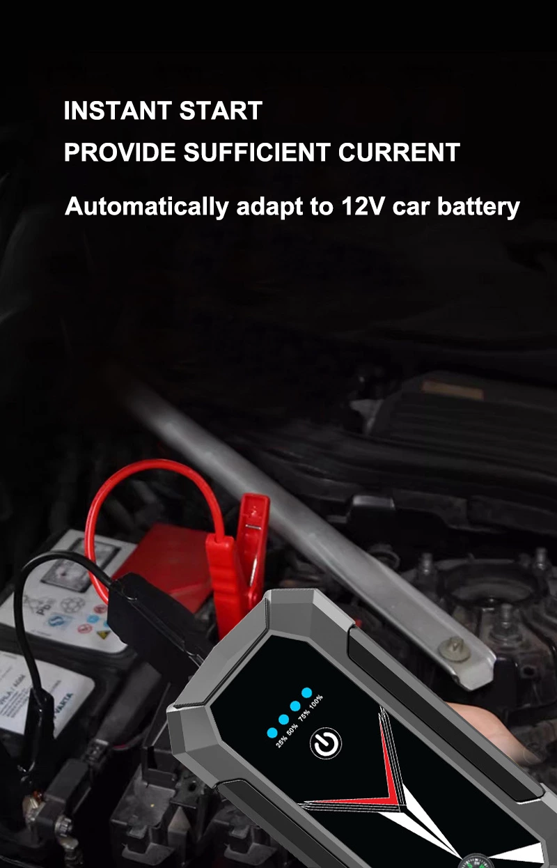 Car Jump Starter with Compass