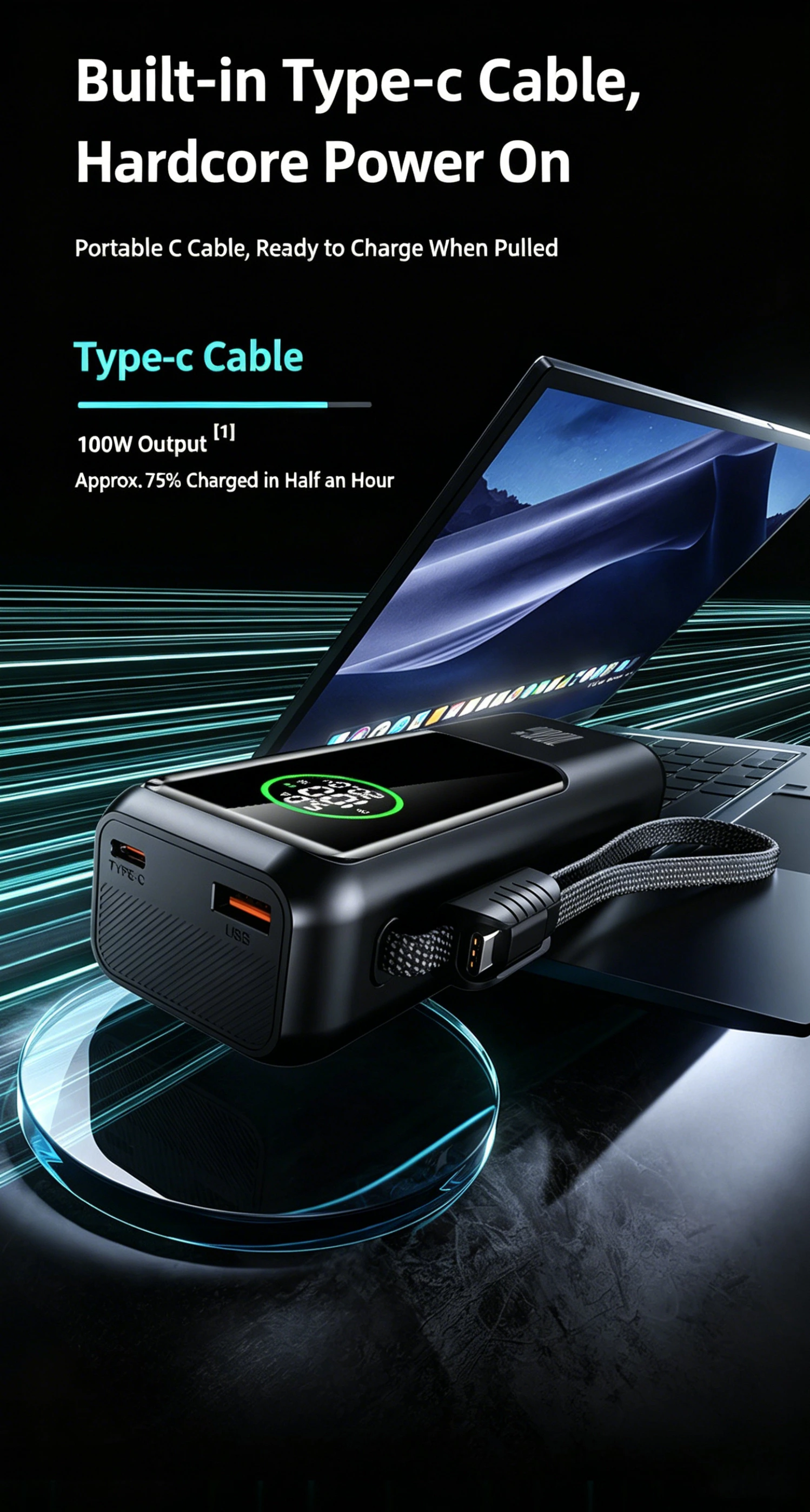 Power Bank 100W