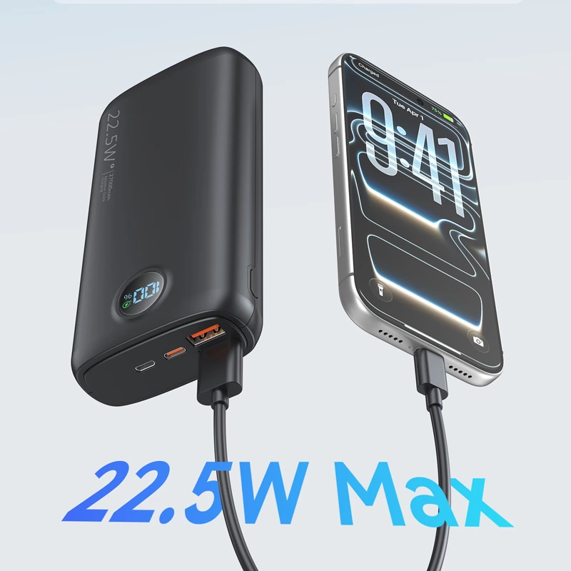 27000mah Power Bank with 3 Inputs & 2 Outputs