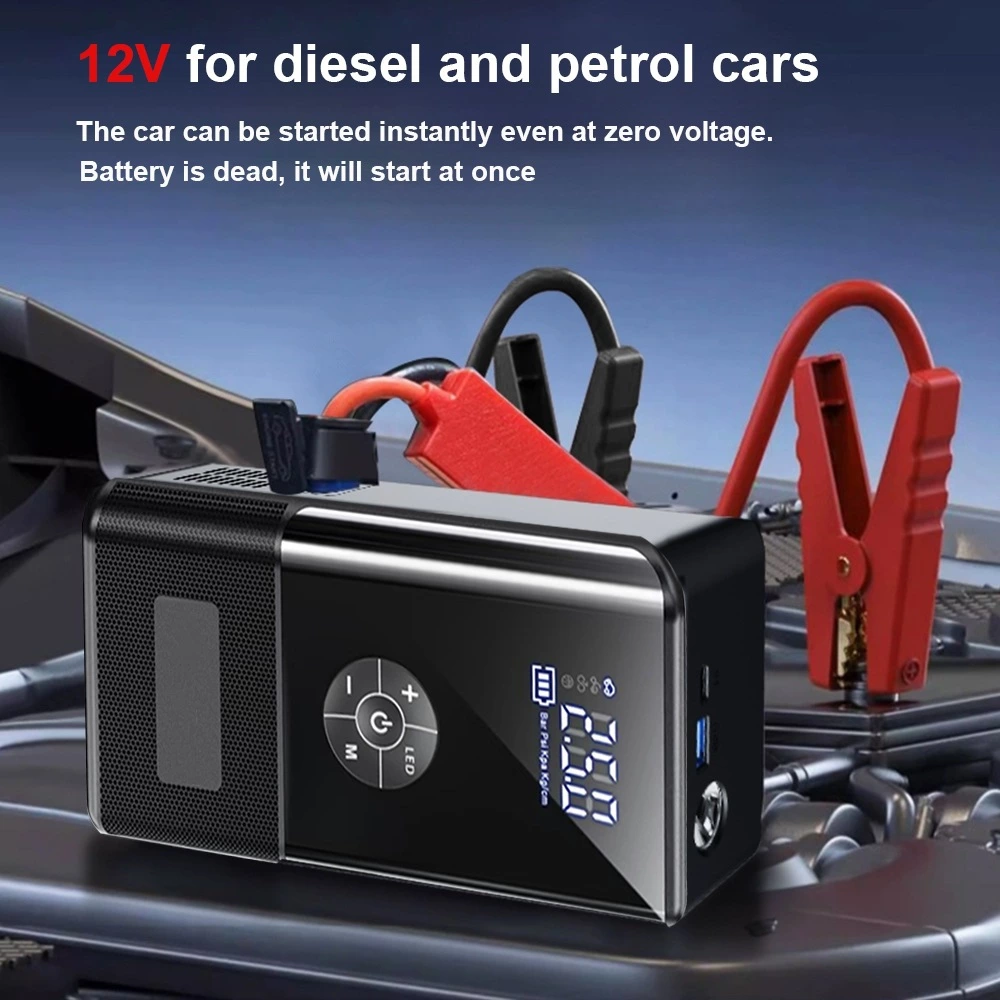 Car Jump Starter with Air Compressor