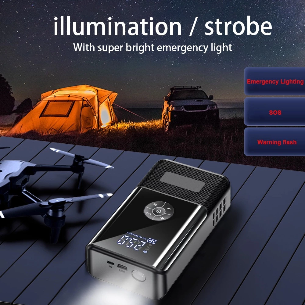 Car Jump Starter with Air Compressor