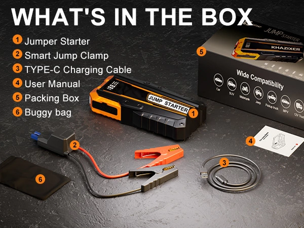 Car Jump Starter Battery Booster