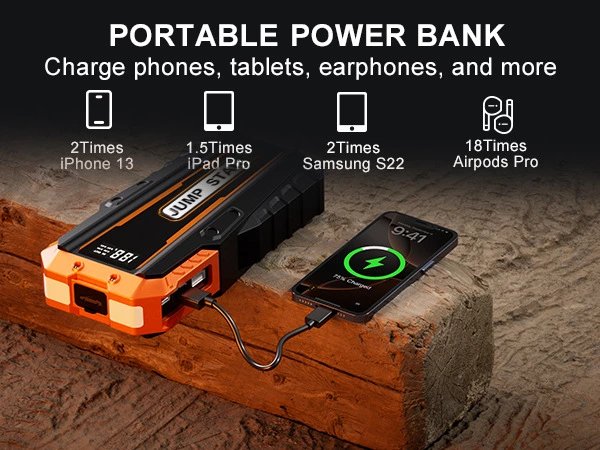 Car Jump Starter Battery Booster