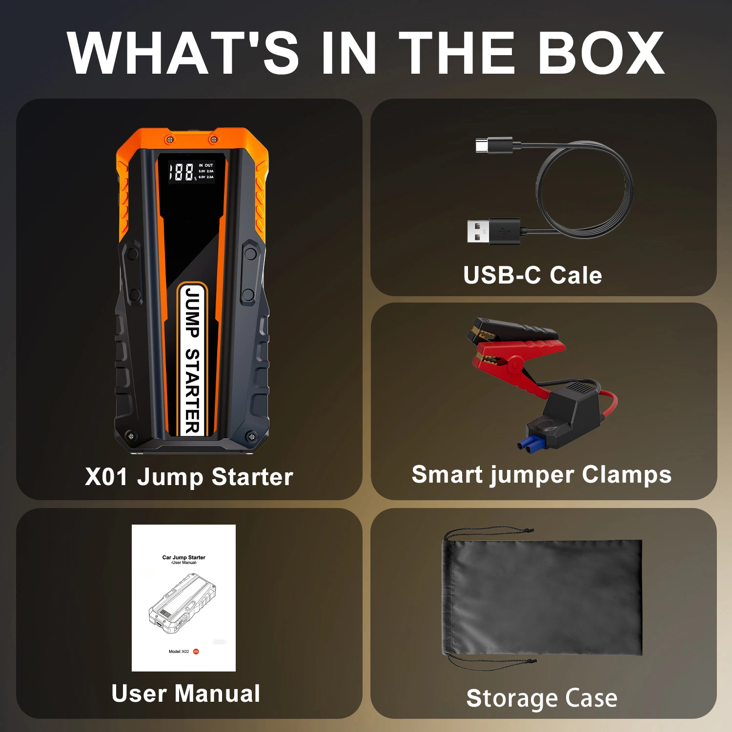Car Jump Starter Battery Booster