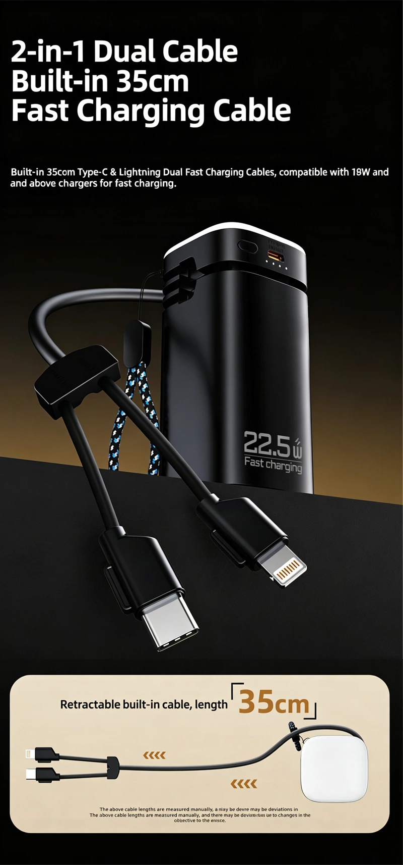 Power Bank PD22.5w
