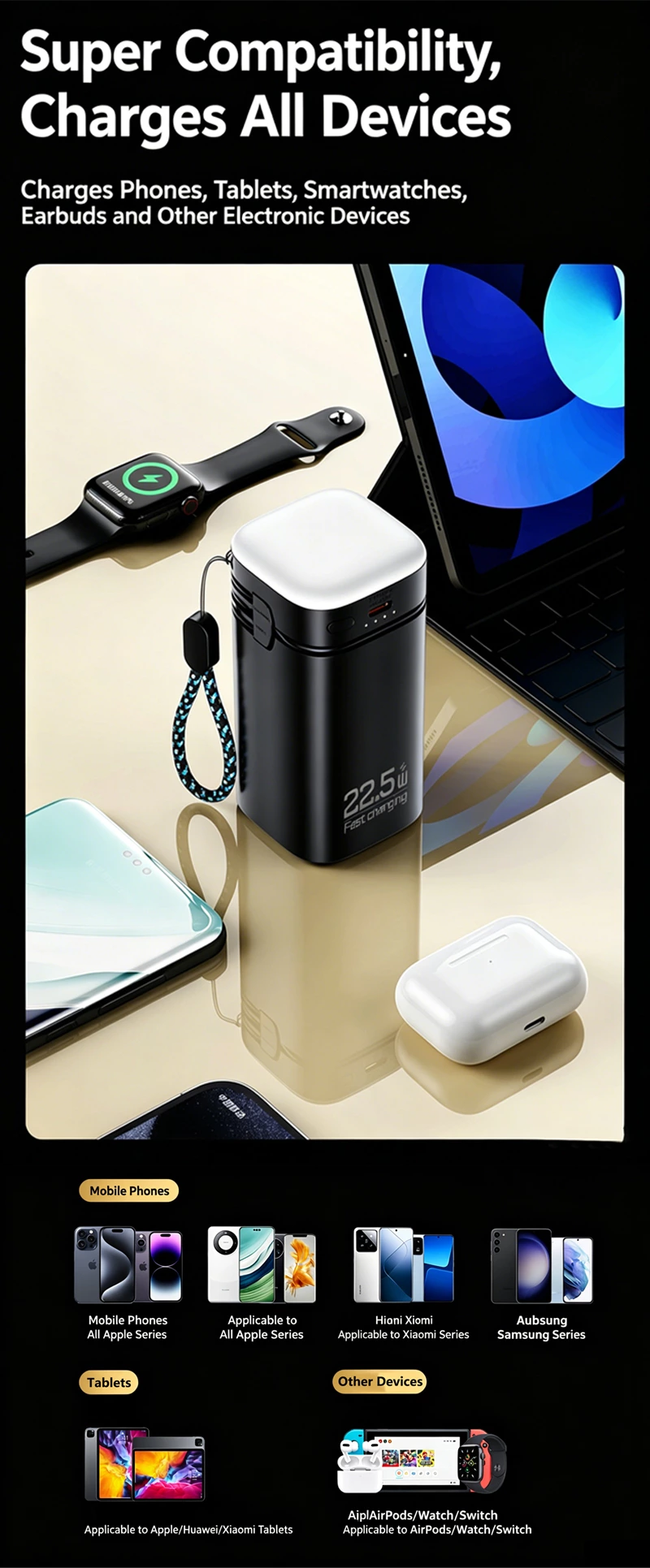 Power Bank PD22.5w