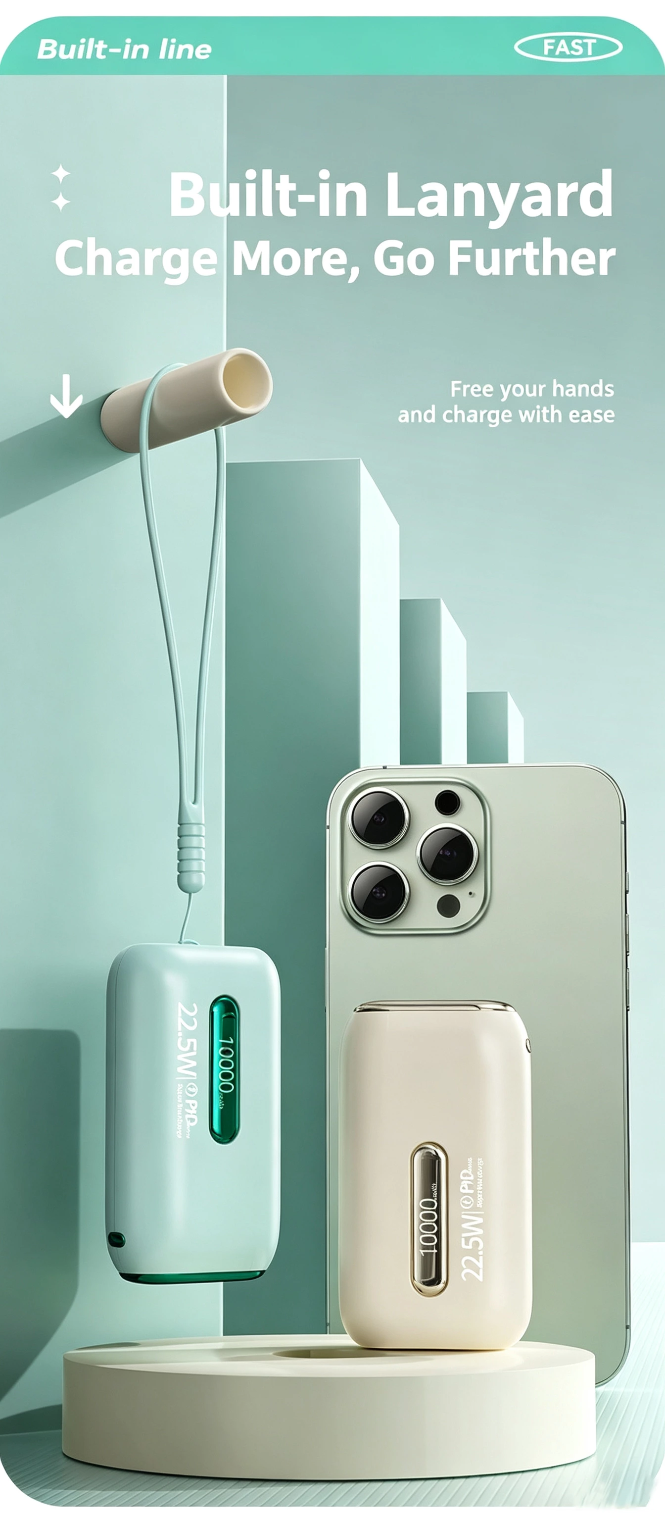 10000mAh Power Bank PD22.5w