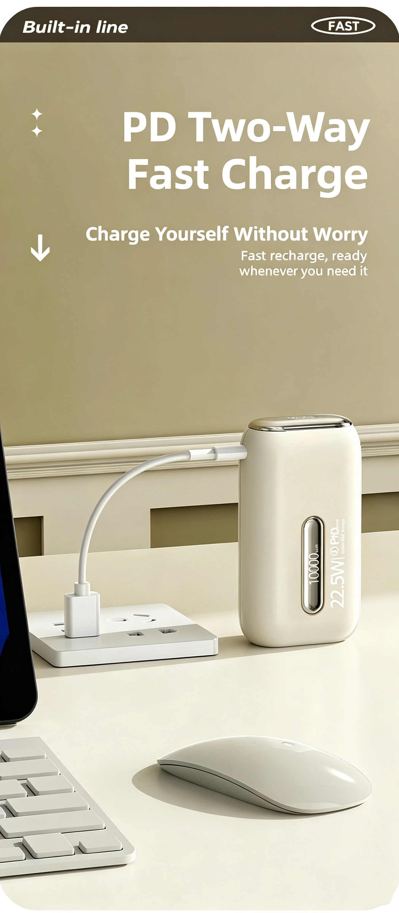 10000mAh Power Bank PD22.5w