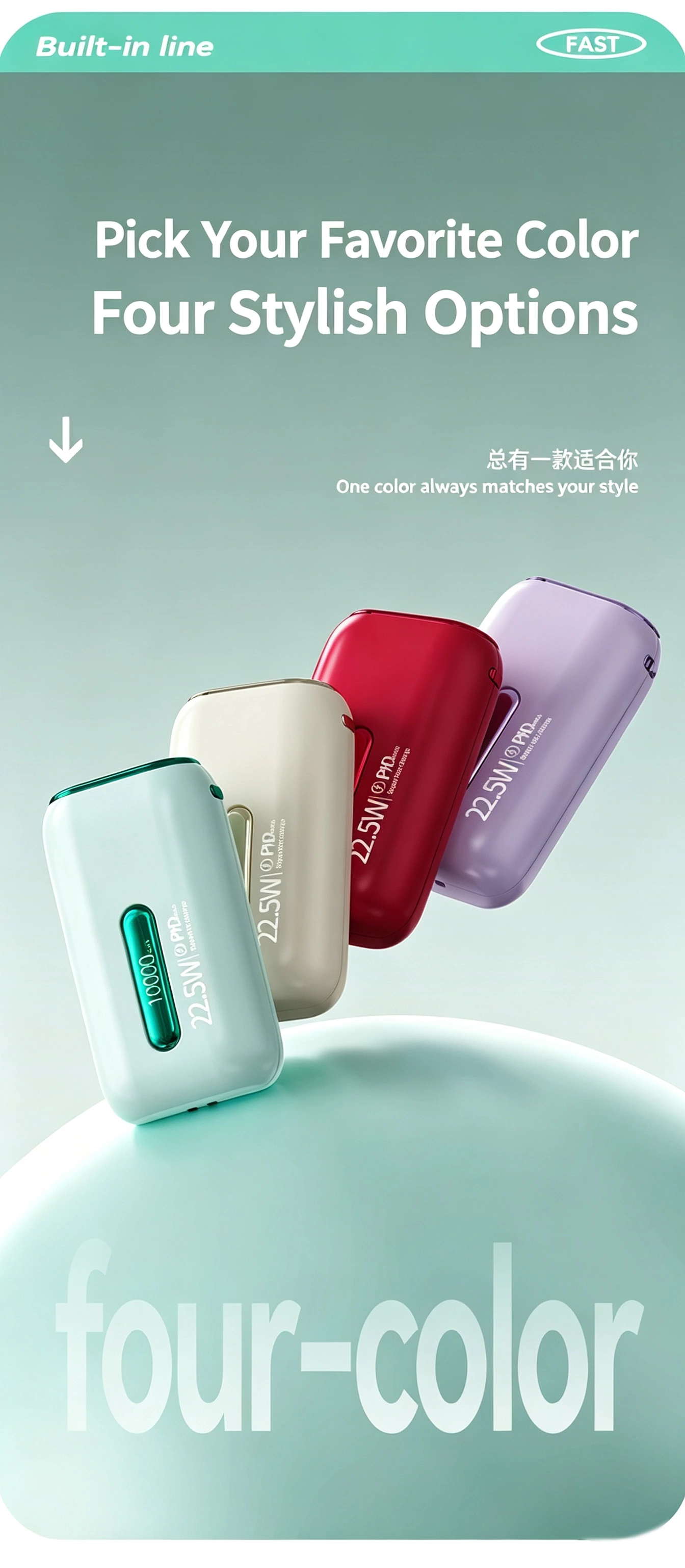 10000mAh Power Bank PD22.5w