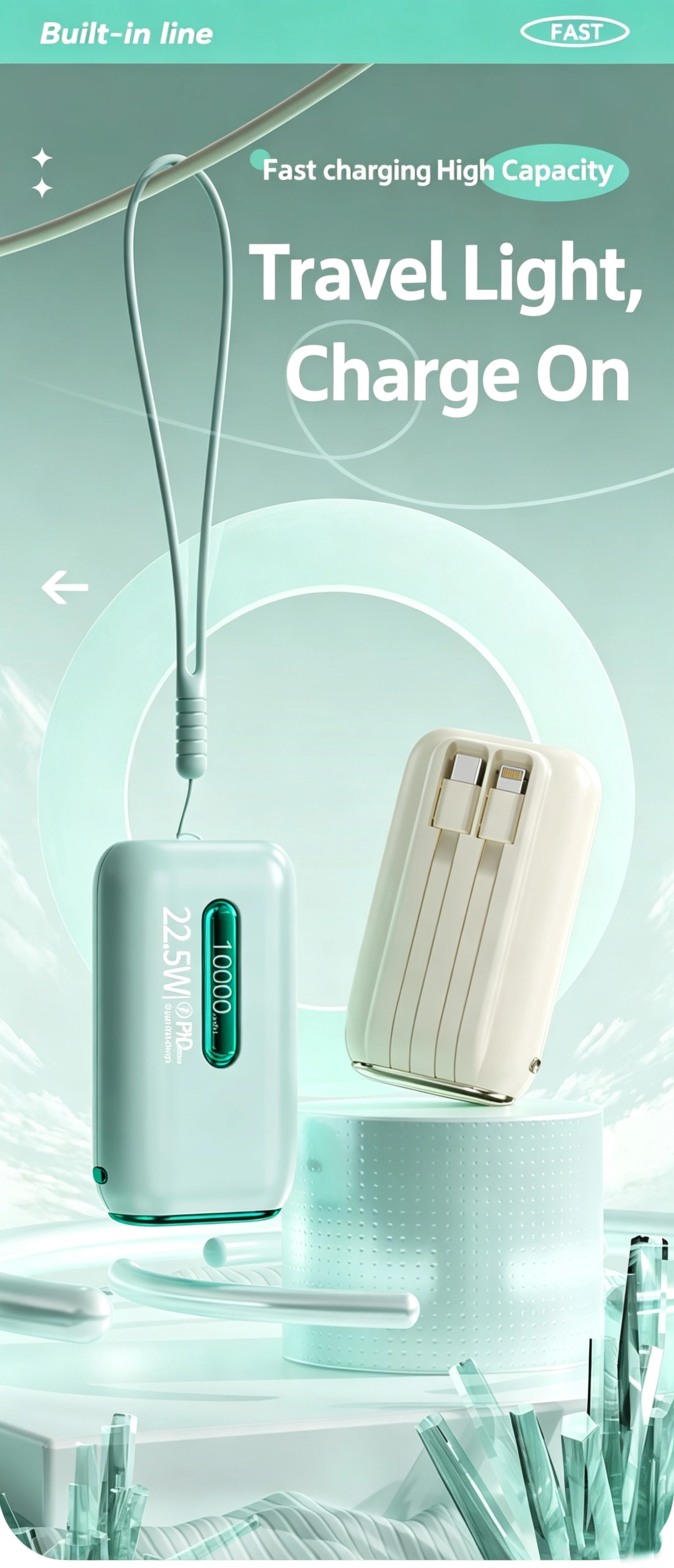10000mAh Power Bank PD22.5w