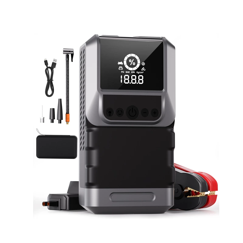Air Pump Car Jump Starter Battery Booster
