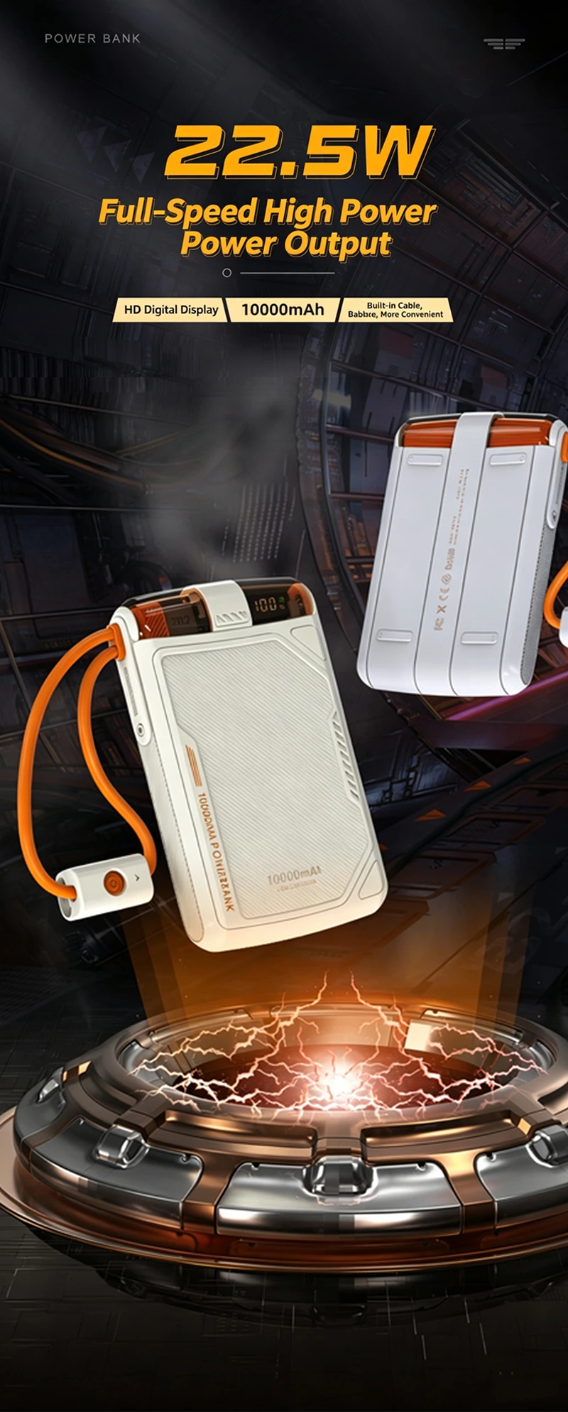 10000mAh Power Bank PD22.5w