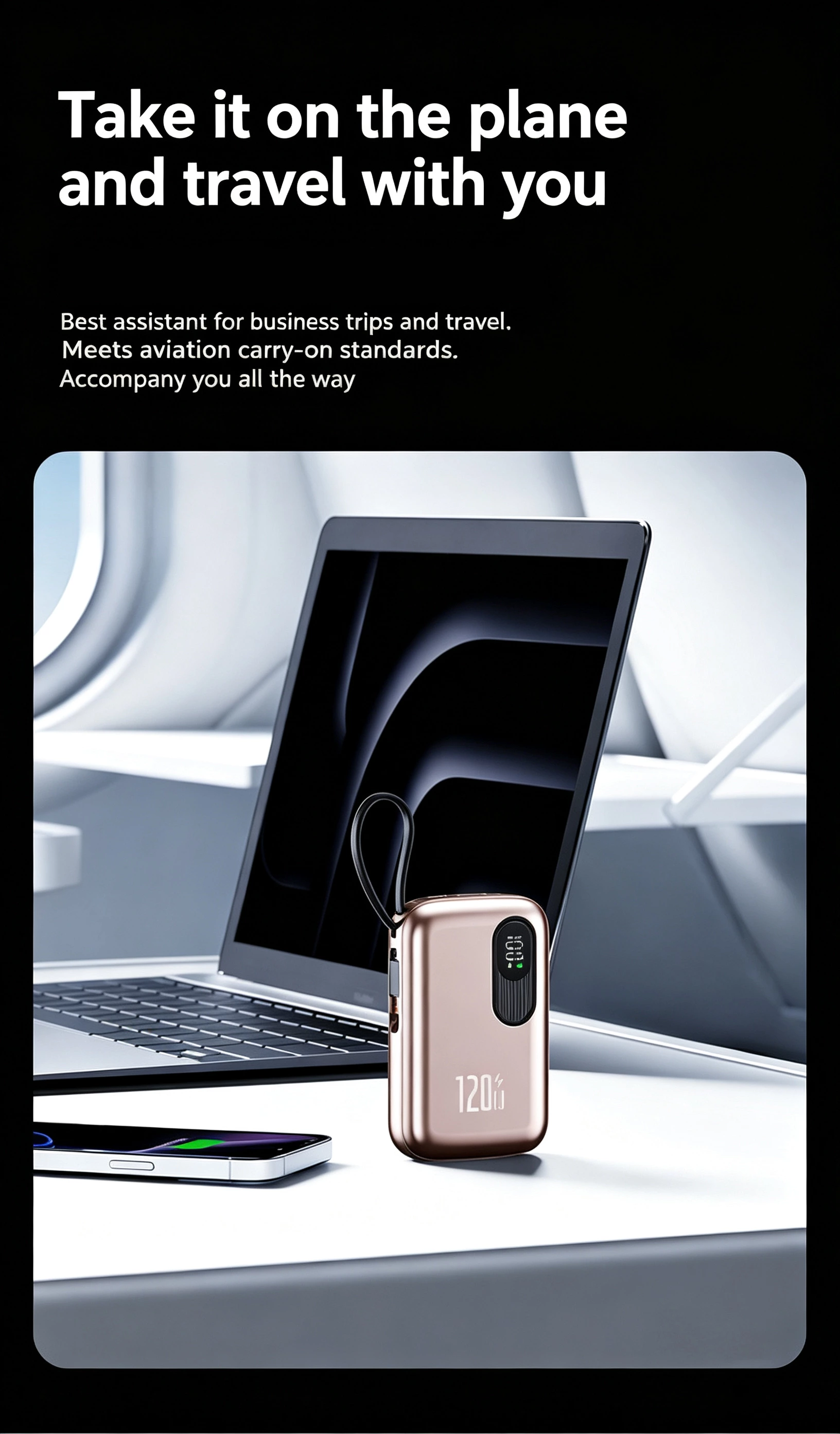 20000mah Power Bank 120W